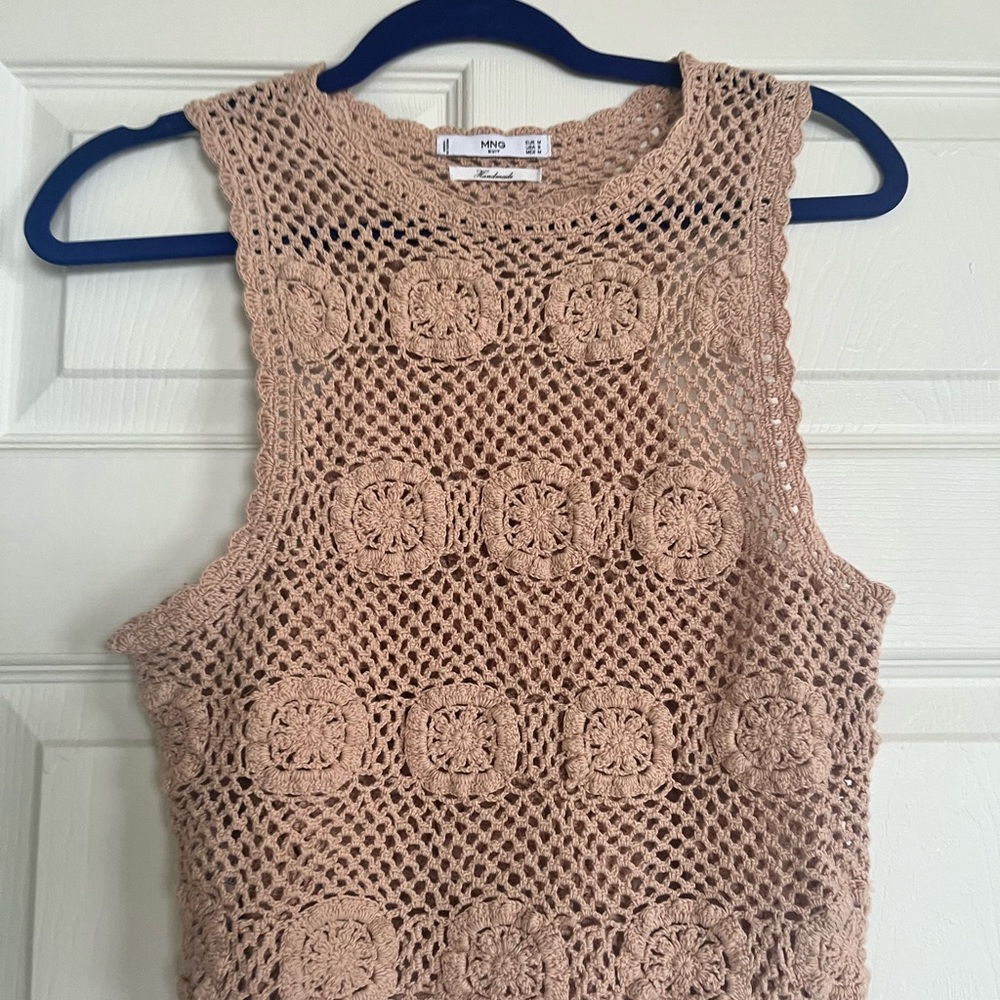 Mango Crochet Tank Handmade